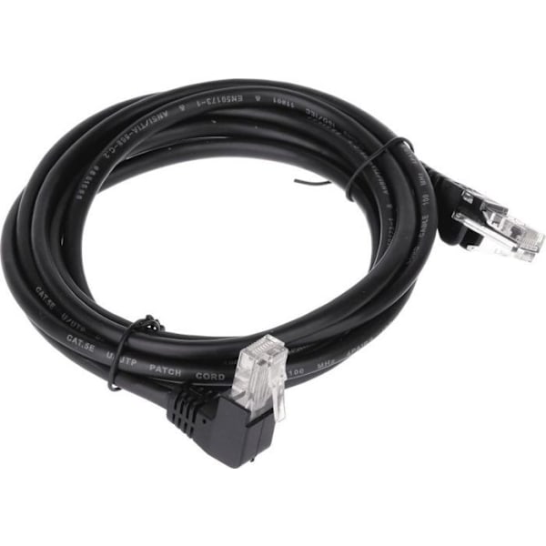 Switch - hub ethernet - injektor Noname - RJ45/2.0-PK/B - ANSLUTNINGSKABEL 2.0m