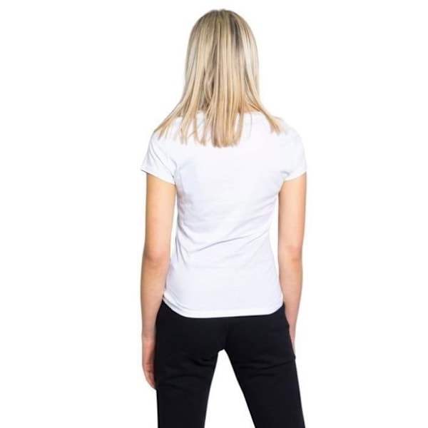 T-shirt Dam - Armani Exchange - Svart/Vit - 100% Bomull - Korta Ärmar - Rund Hals Svart XL