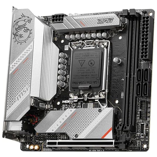 Moderkort - MSI - MPG B760I Edge Wifi - LGA 1700 - DDR5 upp till 7200+ MHz - Integrerat wifi