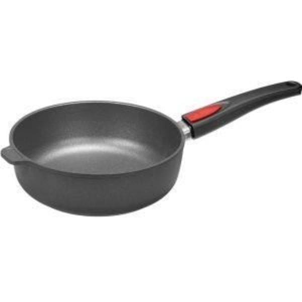 Gjuten aluminium stekpanna hög kant 26 cm Nowo Titanium Induktion - WOLL