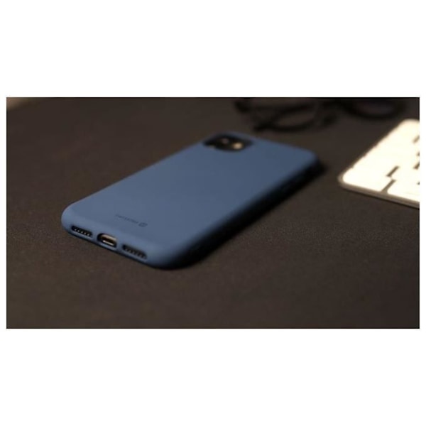 Swissten Soft Joy Fodral - Mjukt Fodral till iPhone 14 - Blå