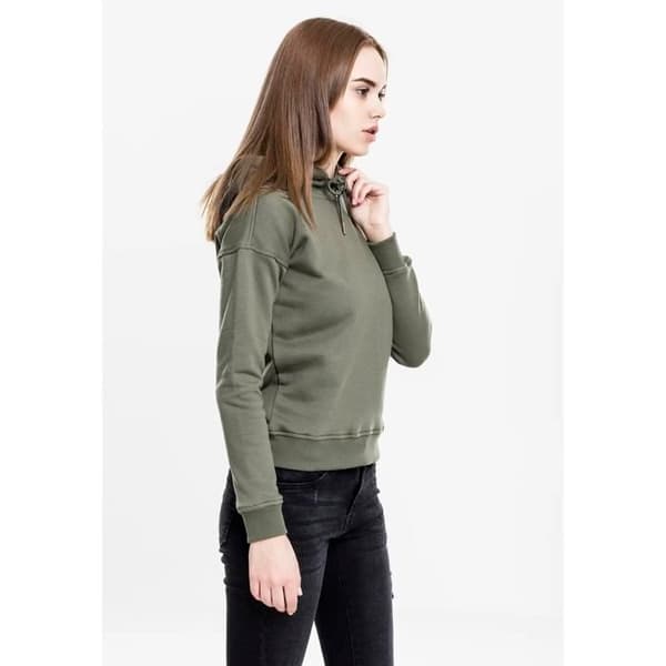 Urban Classics Dam - BASIC Hoody oliv Grön M