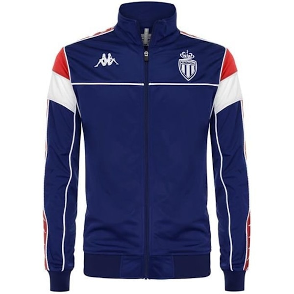 Merez AS Monaco sweatshirt med dragkedja Herr Blå - Kappa - Slim fit - Omini logotyp - Polyester Blå, röd, vit XXL