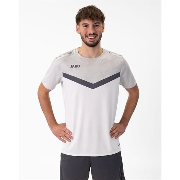 T-shirt JAKO Iconic för män - Vit (ref. 6124016) Vit XL