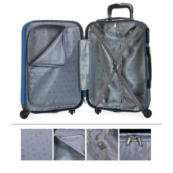Vagn 50Cm Itaca Tiber Färg Blå-antracit