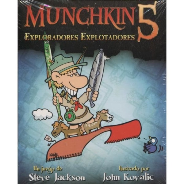 Munchkin 5:On Zeu Prowls Again Brädspel (spansk version) - MU05