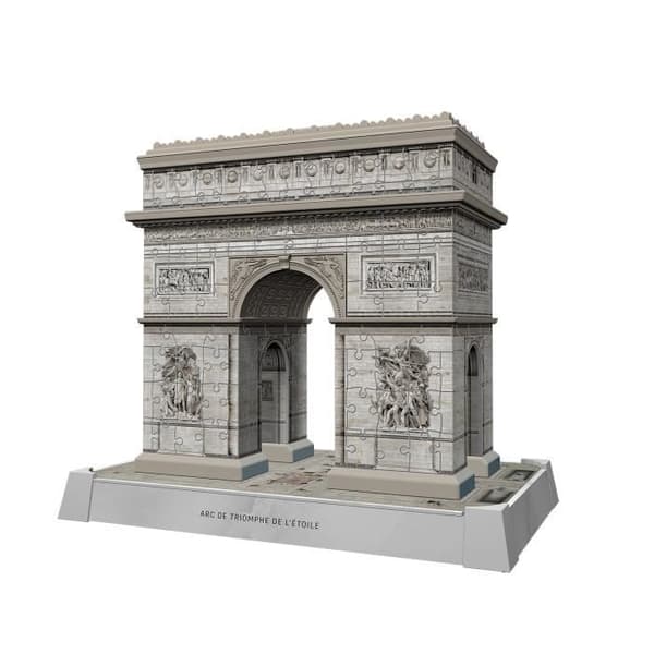 Puzzle 3D Ikoner - Ljusuppsatt Triumfbåge