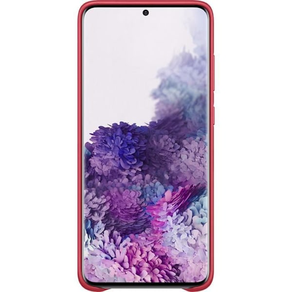 Samsung hårt ska i rött läder för Galaxy S20+