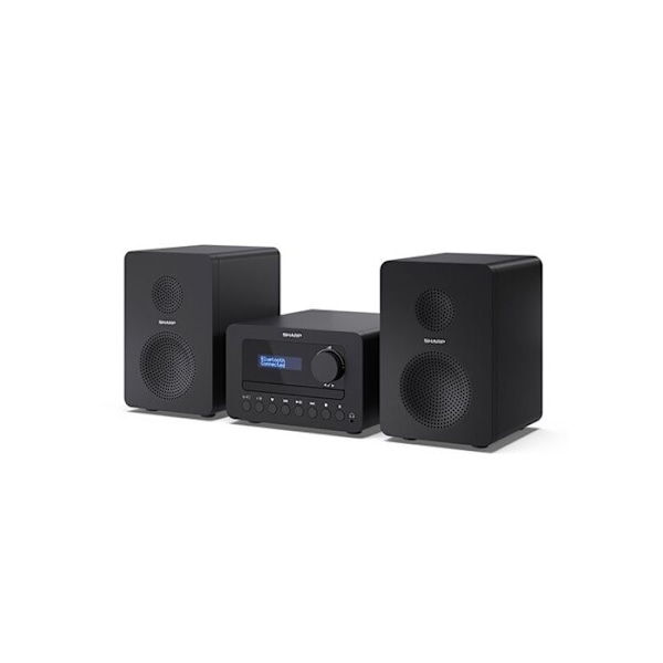 Mikrofon ljudsystem - SHARP - XL-B520D - Bluetooth - CD-spelare - DAB+/FM-mottagare