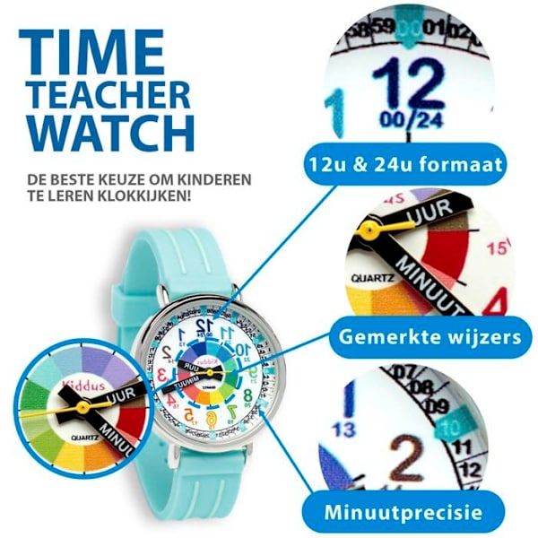 Bluetooth-klocka - smartklocka - intelligent klocka Kiddus - KI10381