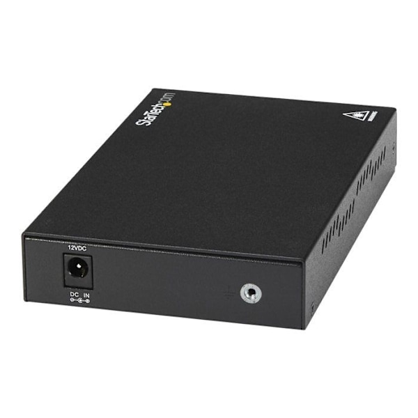 Ethernet koppar till fiberomvandlare - STARTECH - 10 km - 2 portar - Gigabit Ethernet - Enkelfiber LC