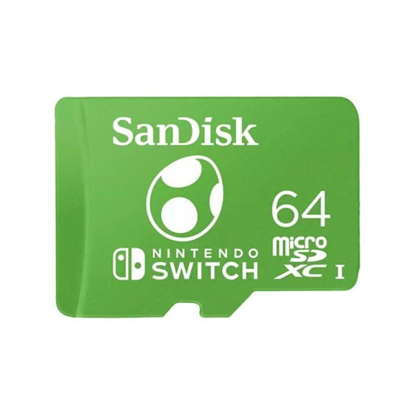 SANDISK minneskort - Nintendo Switch - 64 GB - Micro SDXC - Klass 10