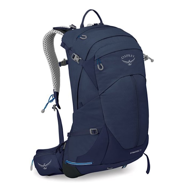 Vandringsryggsäck - Fiskgjuse - Stratos 24 - Cetacean Blue - 24L - Ergonomisk mörkblå