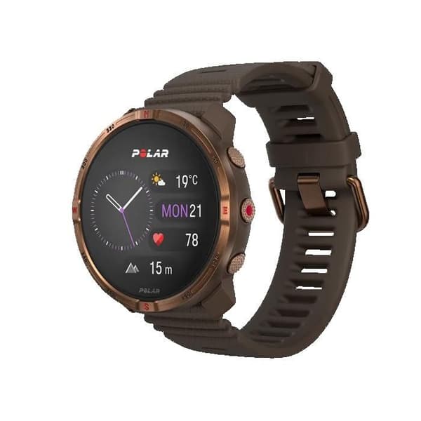 Polar Grit X2, Utomhus sportklocka, Brun koppar Brun koppar