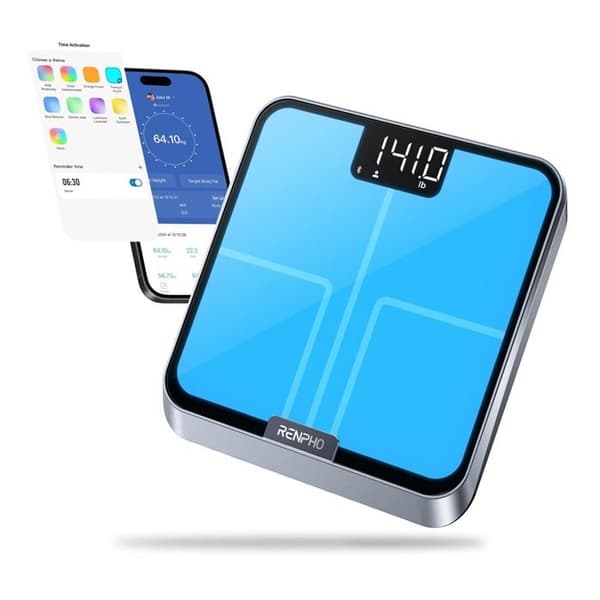 Enhetsvåg Renpho Elis Chroma A017 - Bluetooth - Vit Grå