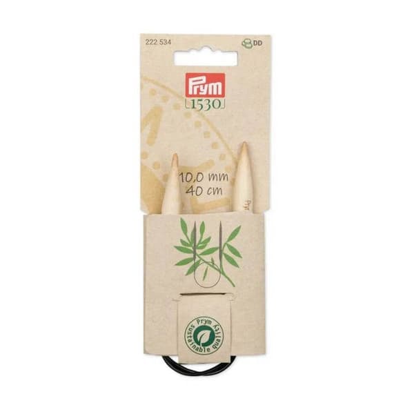 Rundstickor - PRYM - 40 cm - Bambu - N°2,5-10 - Smidig glidning