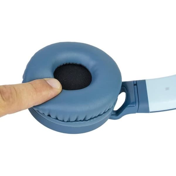 Barnhörlurar - PowerLocus - Buddy - Bluetooth 5.0 - Batteritid 9-10 timmar - Vikbar och bekväm