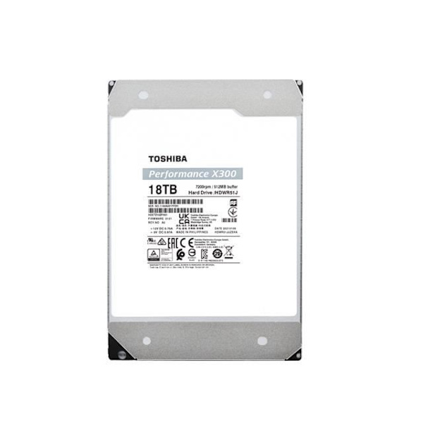 TOSHIBA BULK X300 Perforerad Hård