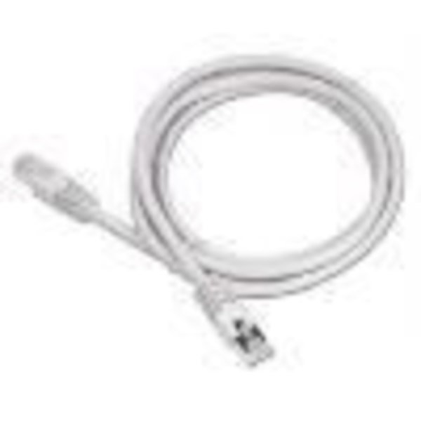 Rak RJ45 Cat 5E Ethernet-kabel 2 M - GEMBIRD - Grå - Skärmad - 2m