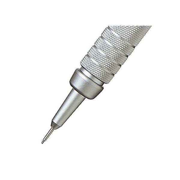 Porteminer - Pentel - GRAPHGEAR 500 - Tjocklek 0,5mm - Färg silver/svart - Både för män och kvinnor silver/svart