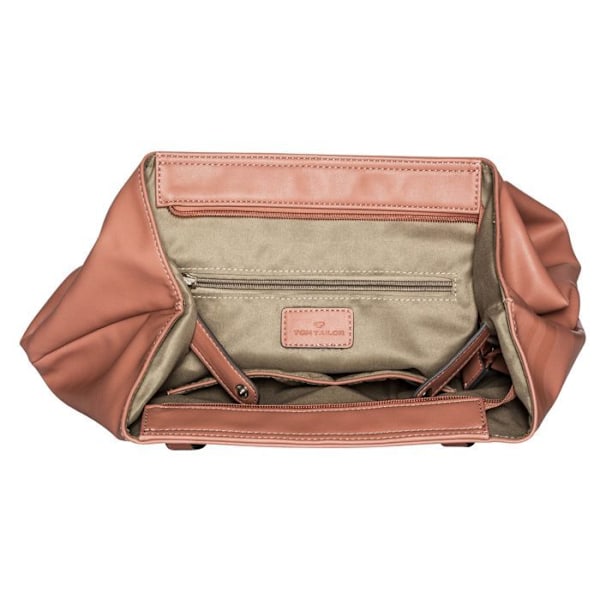 Axelväska - TOM TAILOR - Miri Zip Shopper L - Rosa - Polyuretan - Dragkedja rosa