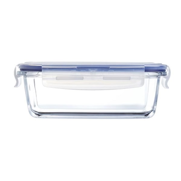 Rektangulär låda 82cl Pure Box Active - Luminarc - extra motståndskraftig och lufttätt härdat glas Transparent