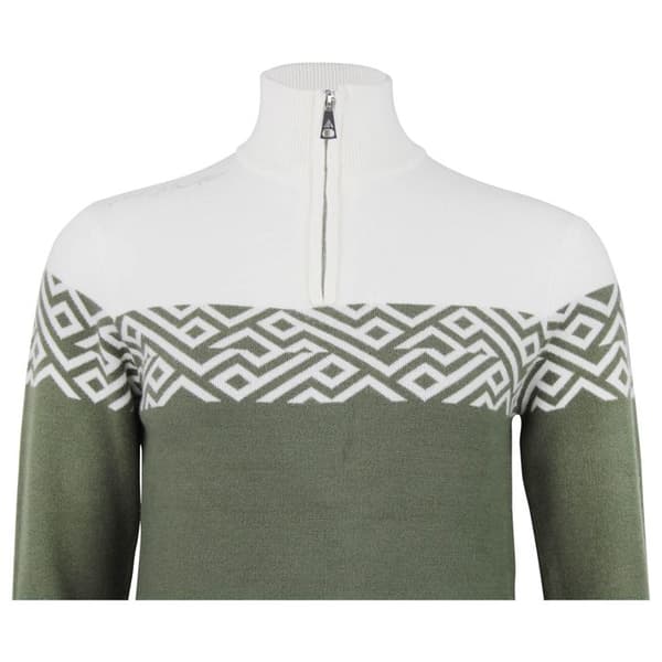 Pull col roulé 1/2 zip dam Peak Mountain Akar kaki M