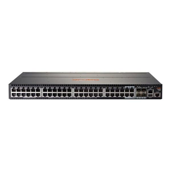 Switch - HPE - Aruba 2930M - 48 portar - PoE+ - Rackbar Grå