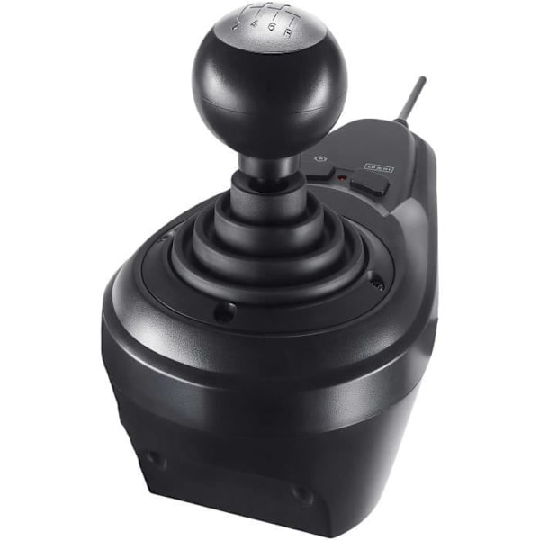 Racing ratt - SUPERDRIVE - GS650-X - Manuell växelspak - 3 pedaler - Paddle - PS4 / Xbox vit svart
