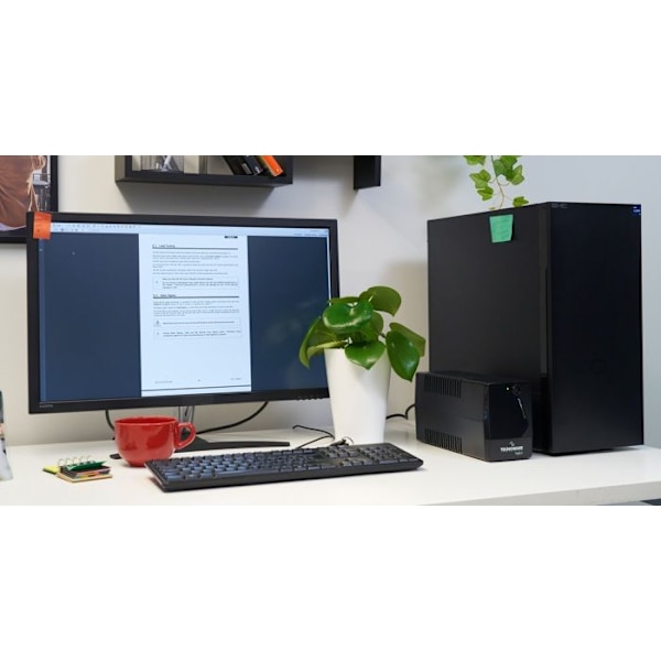 Inverter - Tecnoware - ERA PLUS 900 - 900VA - Överspänningsskydd - Autonomi 10 min