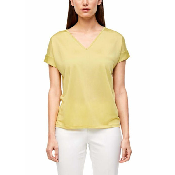 S.oliver black label t-shirt - 150.10.006.12.130.2038887 - T-shirt dam Svart S