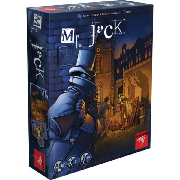 Hurrican - Mr. Jack London - Brädspel - Från 9 år - 2 spelare - 30 minuter