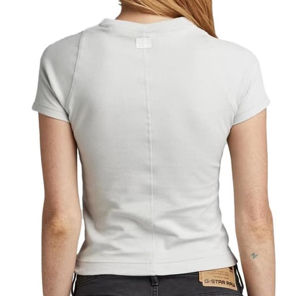 T-shirt Grå Dam G-Star Raw D22767 Grå S
