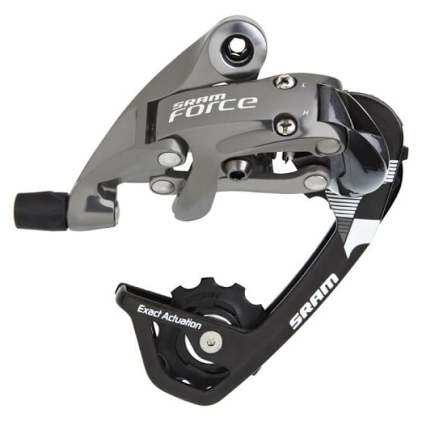 SRAM Force WiFLi 2X10V bakväxel - Lång bur - Grå