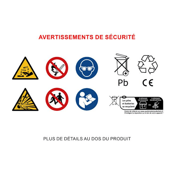 Batteriladdare - CTEK - LITHIUM XS - 12 V - 5 A - Lämplig för Lithium LifePO4-batterier