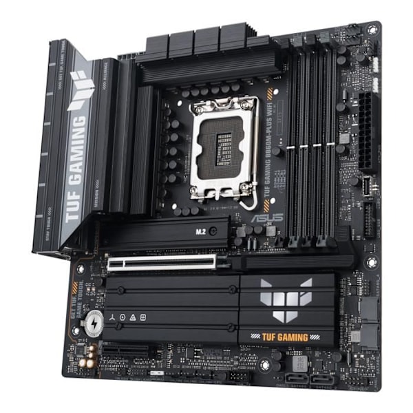 Moderkort - ASUS - TUF Gaming B860M-PLUS WiFi - DDR5 - PCIe 5.0 - Wi-Fi 7