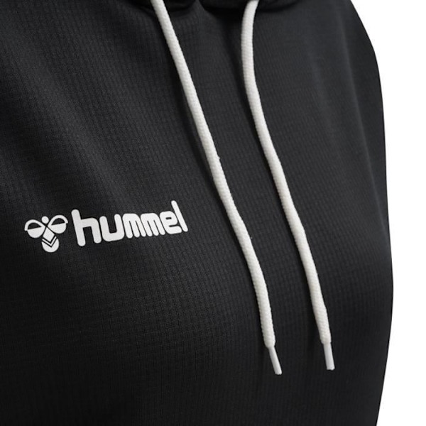 Hummel Autentisk Poly Sweatshirt för kvinnor Svart vit XS