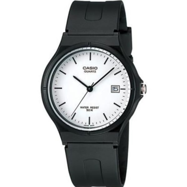 Klocka - Casio - MW59-7EV - Vit - Kvarts - Analogisk Vit