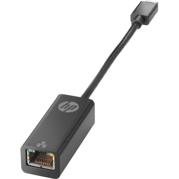 HP USB-C Adapter - RJ45 G2 - Svart - Nätverkskabel