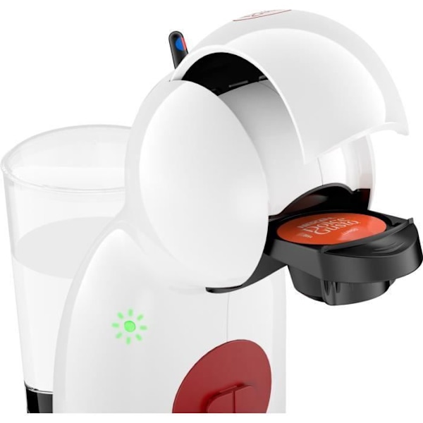 Kaffemaskin - KRUPS - Piccolo XS - Tank 0,8 L - Intuitiv kapselhållare - 15 bar Vit