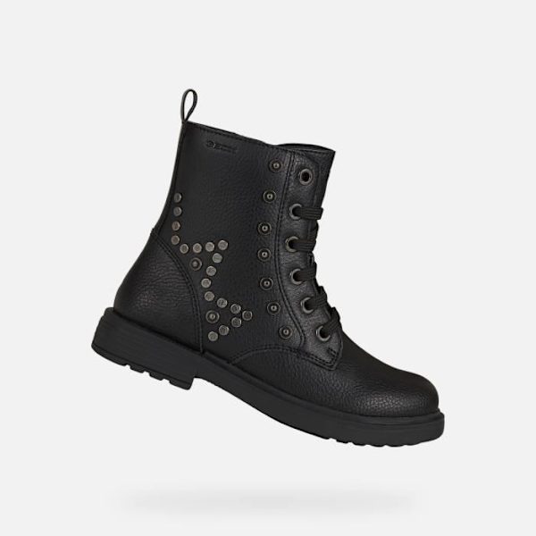 Geox Girls JR ECLAIR Stövlar Svart 28