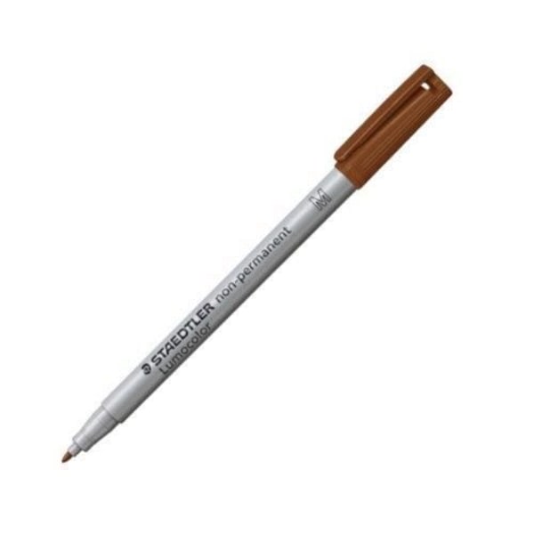 Staedtler Lumocolor 315 - Icke-permanent filtpenna Medium spets 1 Mm Brun - 315-7