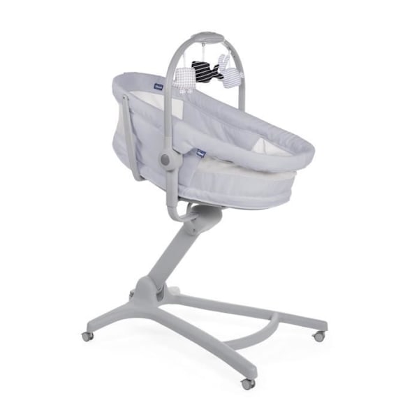 Baby Hug 4in1 Air Stone Bouncer - CHICCO - Skalbar - Grå - Blandad Sten