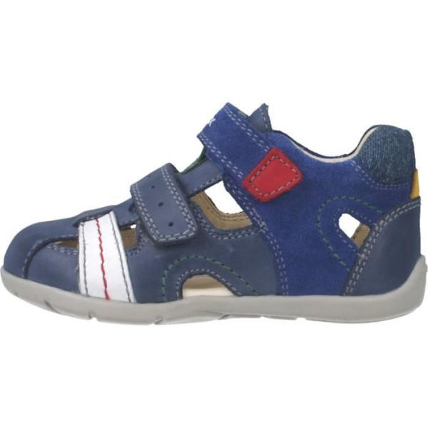 Sandaler - Geox - 92861 - Blå - Kille - Sula i läder Blå 25