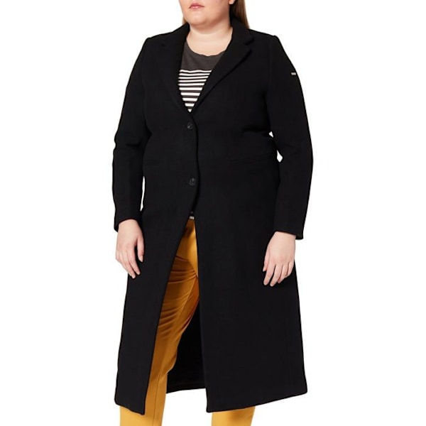 Superdry Coat - Peacoat - Överrock - W5010900A - Studios Quilt Wool Crombie Damjacka Svart XL
