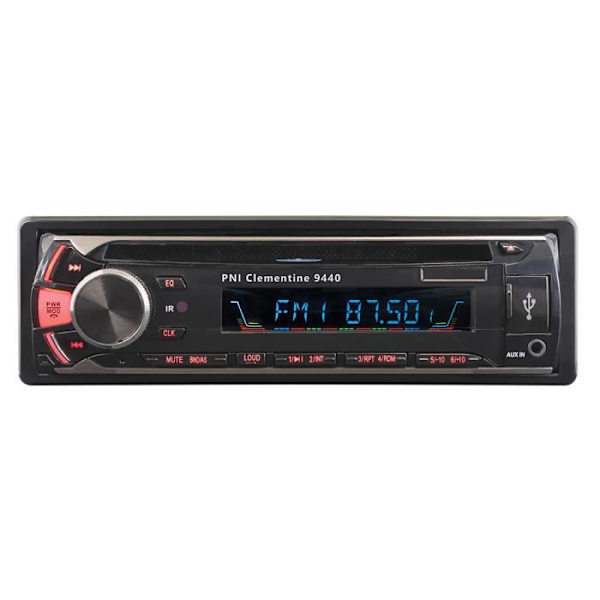 Bilradio - PNI - Clementine 9440 - Bluetooth - 4 x 45 W - Avtagbar panel