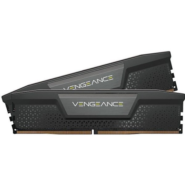 RAM-minne - CORSAIR - Vengeance DDR5 - 32GB 2x16GB DIMM - 6000MT/s - Intel XMP - 1.35V - Svart (CMK32GX5M2E6000C36)