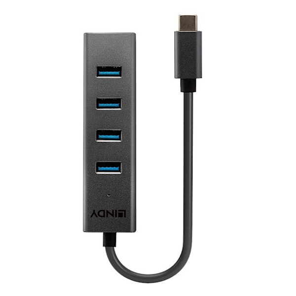 LINDY 4-PORTAR USB 3.2 TYP C HUB