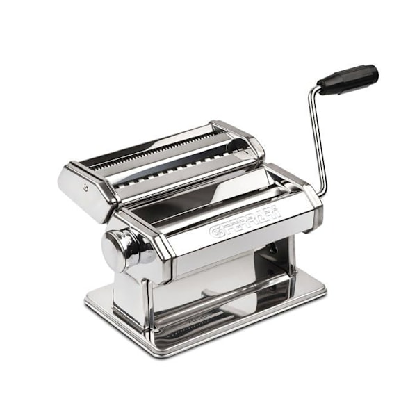 G3 Ferrari Pasta Machine - G2012400 - G20124 Sfoglia easy Pasta Machine, Rostfritt stål, 18 cm aluminium rullar