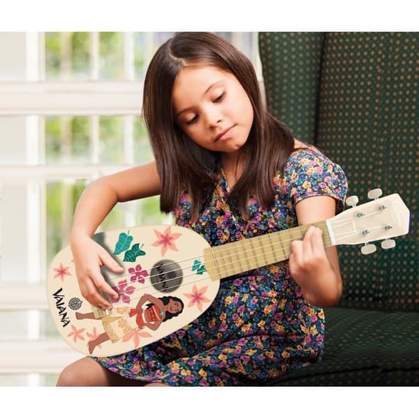 Ukulele - Vaina - Nylonsträngar - 21''/53 cm - För barn BEIGE